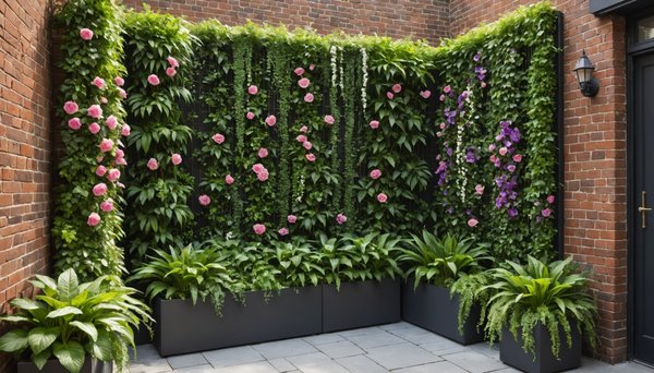 Comment créer un jardin vertical avec des plantes grimpantes